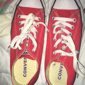 red converse